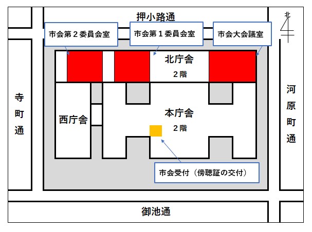 委員会会場地図