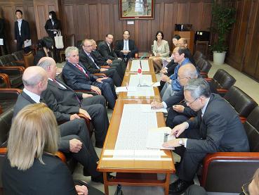 ケルン市代表団表敬訪問