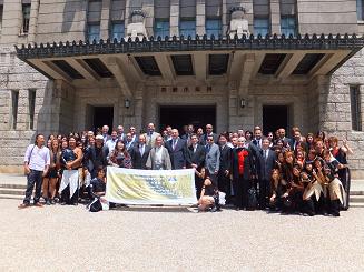 ルクソールの世界歴史都市連盟への加盟100都市目セレモニー