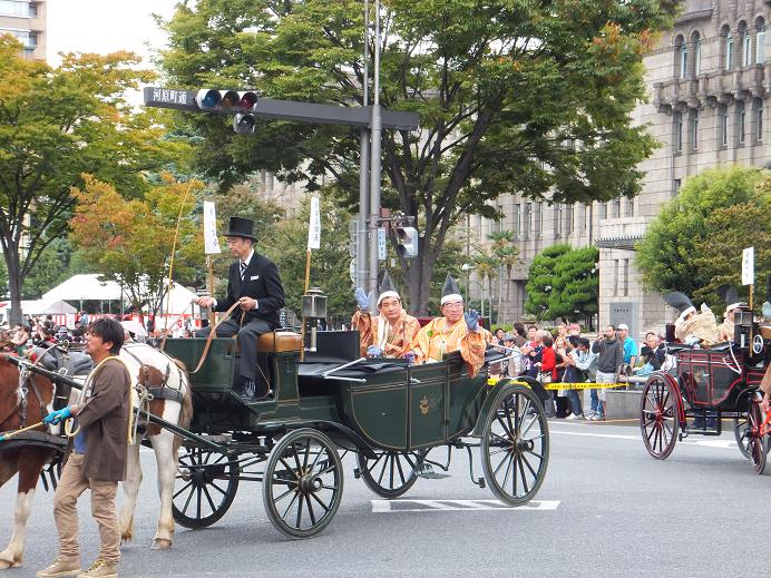 時代祭名誉奉行参列