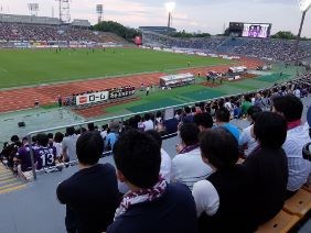 京都サンガF.C.を応援する議員の写真