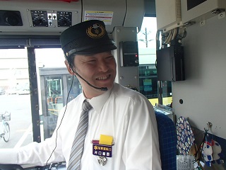 市バス指導運転士の写真