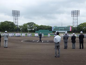 第21回全京都大学野球トーナメント大会開会式