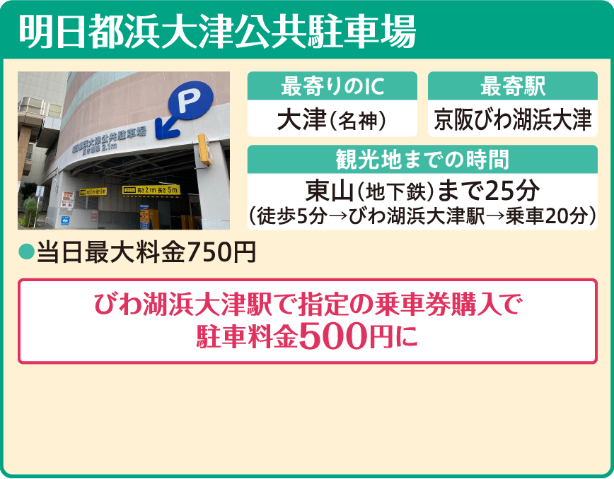 明日都浜大津公共駐車場